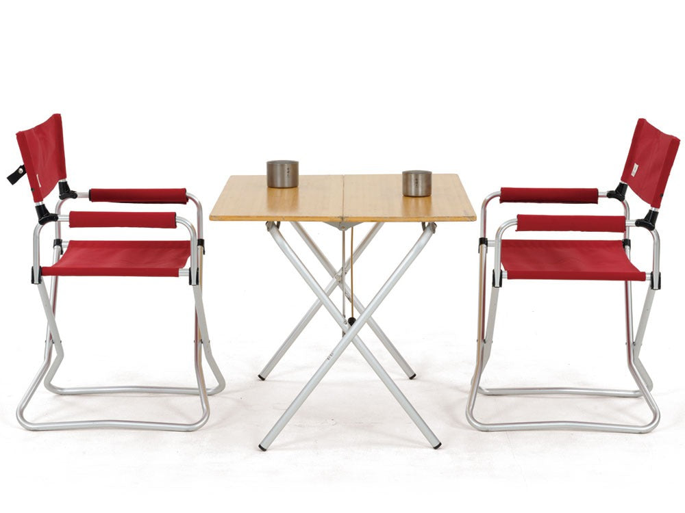 Snow Peak FD CHAIR WIDE [RED] LV-077RD