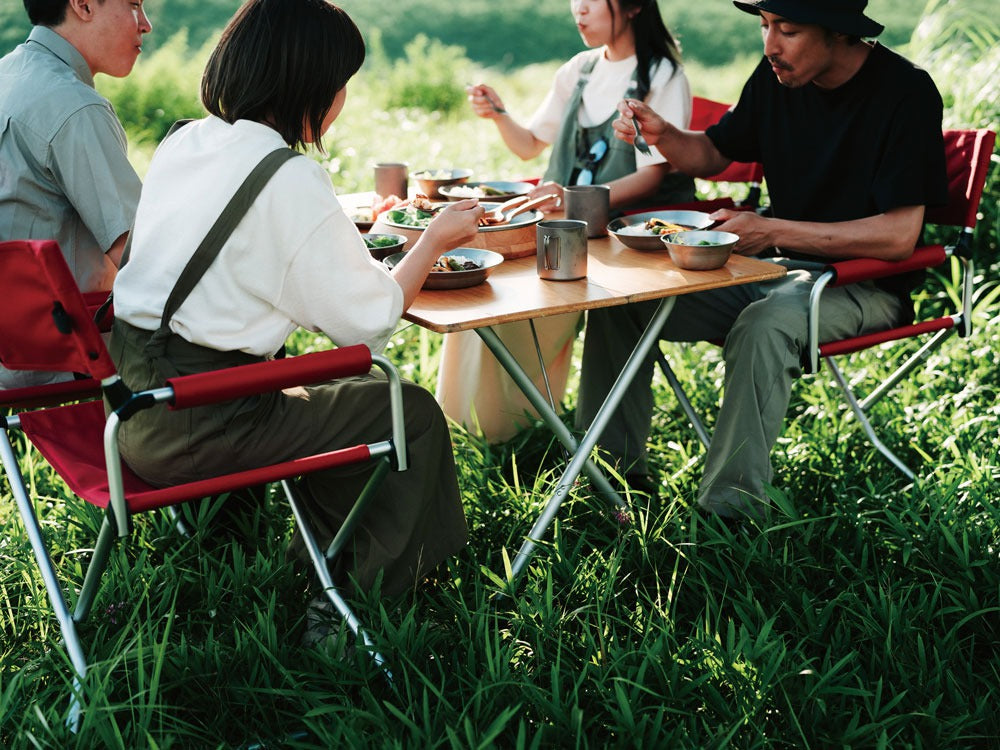 Snow Peak FD CHAIR WIDE [RED] LV-077RD